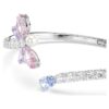 Bransoletka Ariana Grande X Swarovski z różnymi szlifami, motywem ważki, wielokolorowa, pokryta rodem