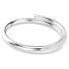 Bransoletka Dextera z zapięciem magnetycznym, biała, pokryta rodem Bransoletka Dextera z zapięciem magnetycznym, biała, pokryta rodem