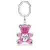 Breloczek Teddy Bear, różowy, pokryty rodem Breloczek Teddy Bear, różowy, pokryty rodem