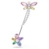 Broszka Ariana Grande x Swarovski z różnymi szlifami, motyw ważki, wielobarwna, pokryta rodem Broszka Ariana Grande x Swarovski z różnymi szlifami, motyw ważki, wielobarwna, pokryta rodem