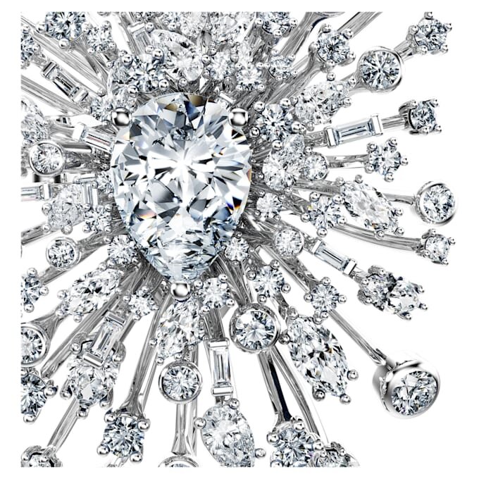 Broszka „Galaxy” z diamentami wyhodowanymi w laboratorium o łącznej masie 15,71 karata, o różnych kształtach, z 18-karatowego białego złota Broszka „Galaxy” z diamentami wyhodowanymi w laboratorium o łącznej masie 15,71 karata, o różnych kształtach, z 18-karatowego białego złota