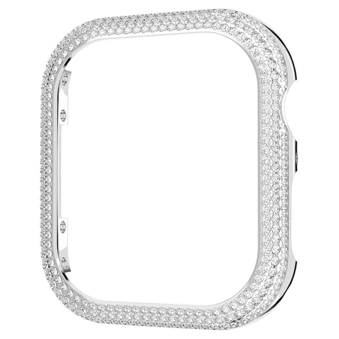 Błyszczące etui do Apple Watch® Series 7, 41 mm, w odcieniu srebrnym Błyszczące etui do Apple Watch® Series 7, 41 mm, w odcieniu srebrnym