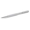 Crystalline Ballpoint Pen, Gray, Lacquered in Gray, Chrome Plated Crystalline Ballpoint Pen, Gray, Lacquered in Gray, Chrome Plated