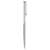 Crystalline Ballpoint Pen, Gray, Lacquered in Gray, Chrome Plated Crystalline Ballpoint Pen, Gray, Lacquered in Gray, Chrome Plated