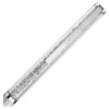 Crystalline Ballpoint Pen, Gray, Lacquered in Gray, Chrome Plated Crystalline Ballpoint Pen, Gray, Lacquered in Gray, Chrome Plated
