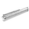 Crystalline Ballpoint Pen, Gray, Lacquered in Gray, Chrome Plated Crystalline Ballpoint Pen, Gray, Lacquered in Gray, Chrome Plated