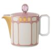 Dzbanek do śmietanki Idyllia z porcelany, różowy