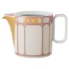 Dzbanek do śmietanki Idyllia z porcelany, różowy