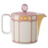 Dzbanek do śmietanki Idyllia z porcelany, różowy