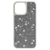 Eleganckie etui na smartfon z wzorem w kropki, iPhone® 16 Pro Max, w odcieniu srebra