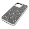 Eleganckie etui na smartfon z wzorem w kropki, iPhone® 16 Pro Max, w odcieniu srebra