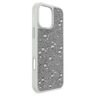 Eleganckie etui na smartfon z wzorem w kropki, iPhone® 16 Pro Max, w odcieniu srebra