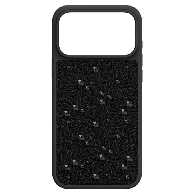 Etui na smartfon High z płaskimi kryształkami z tyłu, iPhone® 17 Pro Max, czarne Etui na smartfon High z płaskimi kryształkami z tyłu, iPhone® 17 Pro Max, czarne