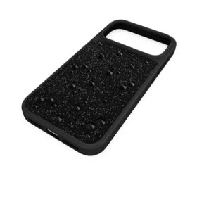 Etui na smartfon High z płaskimi kryształkami z tyłu, iPhone® 17 Pro Max, czarne