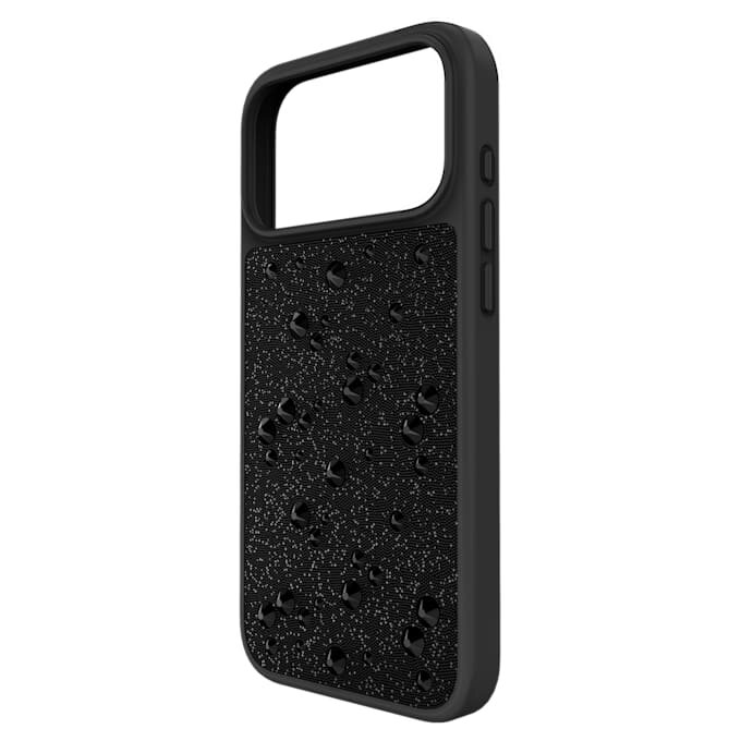 Etui na smartfon High z płaskimi kryształkami z tyłu, iPhone® 17 Pro Max, czarne Etui na smartfon High z płaskimi kryształkami z tyłu, iPhone® 17 Pro Max, czarne