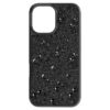 Etui na smartfon High z wzorem w rozrzucone kryształki, iPhone® 16, czarne