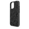 Etui na smartfon High z wzorem w rozrzucone kryształki, iPhone® 16, czarne