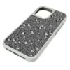 Etui na smartfon High z wzorem w rozrzucone kryształki, iPhone® 16, srebrny odcień Etui na smartfon High z wzorem w rozrzucone kryształki, iPhone® 16, srebrny odcień