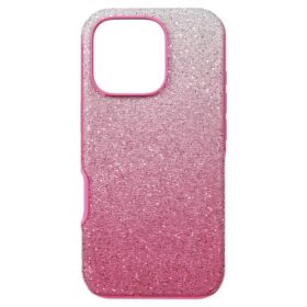 Etui na smartfon z efektem gradientu, iPhone® 16 Pro, różowe
