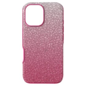 Etui na smartfon z efektem gradientu, iPhone® 16, różowe