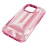 Etui na smartfon z motywem kryształowym, iPhone® 16 Pro, różowe Etui na smartfon z motywem kryształowym, iPhone® 16 Pro, różowe