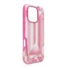 Etui na smartfon z motywem kryształowym, iPhone® 16 Pro, różowe Etui na smartfon z motywem kryształowym, iPhone® 16 Pro, różowe
