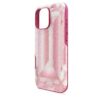 Etui na smartfon z wysokim profilem i motywem kryształowym, iPhone® 16 Pro Max, różowe