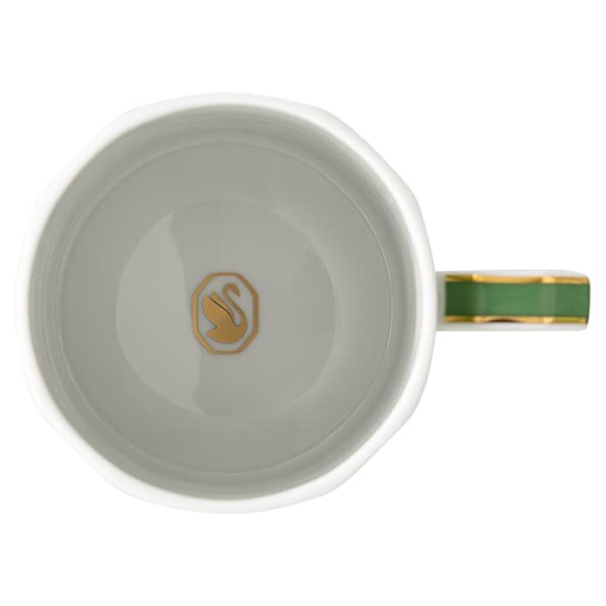 Filiżanka do kawy Signum z spodkiem, porcelana, zielona Filiżanka do kawy Signum z spodkiem, porcelana, zielona