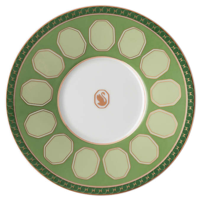 Filiżanka do kawy Signum z spodkiem, porcelana, zielona Filiżanka do kawy Signum z spodkiem, porcelana, zielona