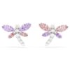 Kolczyki na sztyfcie Ariana Grande X Swarovski o zróżnicowanych szlifach, w kształcie ważki, wielobarwne, pokryte rodem Kolczyki na sztyfcie Ariana Grande X Swarovski o zróżnicowanych szlifach, w kształcie ważki, wielobarwne, pokryte rodem