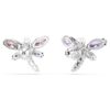 Kolczyki na sztyfcie Ariana Grande X Swarovski o zróżnicowanych szlifach, w kształcie ważki, wielobarwne, pokryte rodem Kolczyki na sztyfcie Ariana Grande X Swarovski o zróżnicowanych szlifach, w kształcie ważki, wielobarwne, pokryte rodem