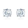 Kolczyki na sztyfcie „Eternity Solitaire” z diamentami wyhodowanymi w laboratorium o łącznej masie 2 karatów, okrągłe, z 14-karatowego białego złota Kolczyki na sztyfcie „Eternity Solitaire” z diamentami wyhodowanymi w laboratorium o łącznej masie 2 karatów, okrągłe, z 14-karatowego białego złota