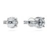 Kolczyki na sztyfcie „Eternity Solitaire” z diamentami wyhodowanymi w laboratorium o łącznej masie 2 karatów, okrągłe, z 14-karatowego białego złota Kolczyki na sztyfcie „Eternity Solitaire” z diamentami wyhodowanymi w laboratorium o łącznej masie 2 karatów, okrągłe, z 14-karatowego białego złota