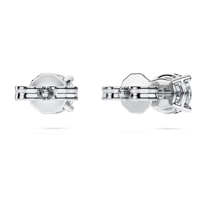 Kolczyki-sztyfty Eternity Solitaire z diamentami wyhodowanymi w laboratorium, 1 karat łącznie, kształt okrągły, 14-karatowe białe złoto Kolczyki-sztyfty Eternity Solitaire z diamentami wyhodowanymi w laboratorium, 1 karat łącznie, kształt okrągły, 14-karatowe białe złoto