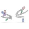 Kolczyki typu ear cuff Ariana Grande x Swarovski – mieszane szlify, wielokolorowe, pokryte rodem Kolczyki typu ear cuff Ariana Grande x Swarovski – mieszane szlify, wielokolorowe, pokryte rodem