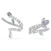 Kolczyki typu ear cuff Ariana Grande x Swarovski – mieszane szlify, wielokolorowe, pokryte rodem Kolczyki typu ear cuff Ariana Grande x Swarovski – mieszane szlify, wielokolorowe, pokryte rodem
