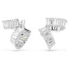 Kolczyki typu ear cuff Ariana Grande X Swarovski z kryształami o szlifie bagietkowym, białe, pokryte rodem Kolczyki typu ear cuff Ariana Grande X Swarovski z kryształami o szlifie bagietkowym, białe, pokryte rodem