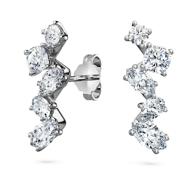 Kolczyki typu ear cuff „Galaxy” z diamentami wyhodowanymi w laboratorium o łącznej masie 1,25 karata, o różnych kształtach, z 14-karatowego białego złota Kolczyki typu ear cuff „Galaxy” z diamentami wyhodowanymi w laboratorium o łącznej masie 1,25 karata, o różnych kształtach, z 14-karatowego białego złota