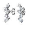 Kolczyki typu ear cuff „Galaxy” z diamentami wyhodowanymi w laboratorium o łącznej masie 1,25 karata, o różnych kształtach, z 14-karatowego białego złota Kolczyki typu ear cuff „Galaxy” z diamentami wyhodowanymi w laboratorium o łącznej masie 1,25 karata, o różnych kształtach, z 14-karatowego białego złota