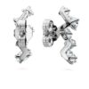 Kolczyki typu ear cuff „Galaxy” z diamentami wyhodowanymi w laboratorium o łącznej masie 1,25 karata, o różnych kształtach, z 14-karatowego białego złota Kolczyki typu ear cuff „Galaxy” z diamentami wyhodowanymi w laboratorium o łącznej masie 1,25 karata, o różnych kształtach, z 14-karatowego białego złota