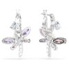 Kolczyki wiszące Ariana Grande X Swarovski o mieszanych szlifach, w kształcie ważki, wielokolorowe, pokryte rodem Kolczyki wiszące Ariana Grande X Swarovski o mieszanych szlifach, w kształcie ważki, wielokolorowe, pokryte rodem