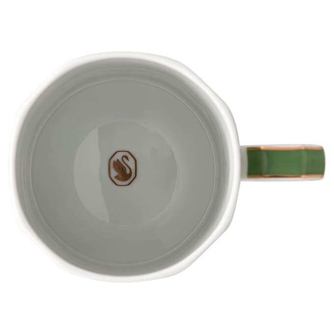 Kubek Signum z pokrywką, porcelana, zielony Kubek Signum z pokrywką, porcelana, zielony