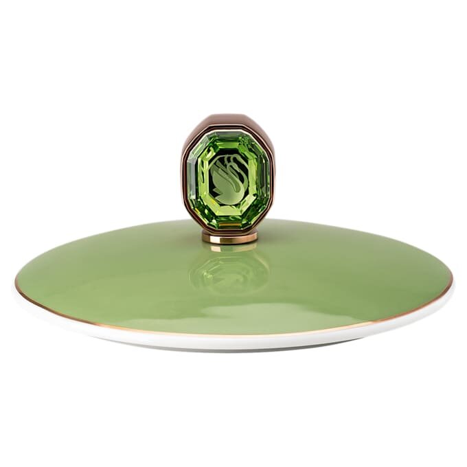 Kubek Signum z pokrywką, porcelana, zielony Kubek Signum z pokrywką, porcelana, zielony