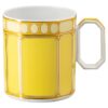 Kubek Signum z pokrywką, porcelanowy, żółty Kubek Signum z pokrywką, porcelanowy, żółty