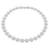 Naszyjnik Ariana Grande X Swarovski – okrągły szlif, kwiat, biały, pokryty rodem Naszyjnik Ariana Grande X Swarovski – okrągły szlif, kwiat, biały, pokryty rodem