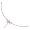 Naszyjnik Ariana Grande X Swarovski w kształcie litery Y z różnorodnymi szlifami, motywem ważki, wielokolorowy, pokryty rodem Naszyjnik Ariana Grande X Swarovski w kształcie litery Y z różnorodnymi szlifami, motywem ważki, wielokolorowy, pokryty rodem