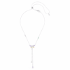 Naszyjnik Ariana Grande X Swarovski w kształcie litery Y z różnorodnymi szlifami, motywem ważki, wielokolorowy, pokryty rodem Naszyjnik Ariana Grande X Swarovski w kształcie litery Y z różnorodnymi szlifami, motywem ważki, wielokolorowy, pokryty rodem