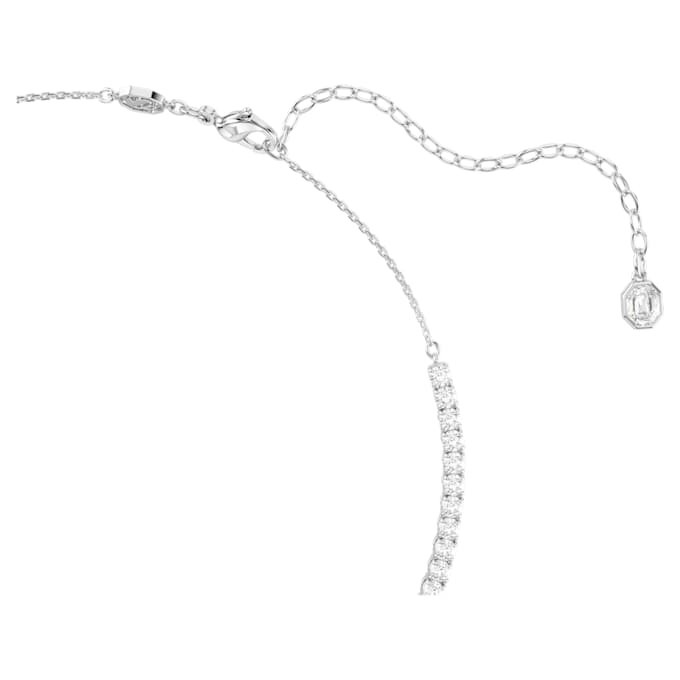 Naszyjnik Ariana Grande X Swarovski z różnymi szlifami, motyw ważki, wielokolorowy, pokryty rodem Naszyjnik Ariana Grande X Swarovski z różnymi szlifami, motyw ważki, wielokolorowy, pokryty rodem