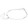Naszyjnik typu choker Ariana Grande X Swarovski z kryształami o różnych szlifach, motywem kwiatowym, wielokolorowy, pokryty rodem