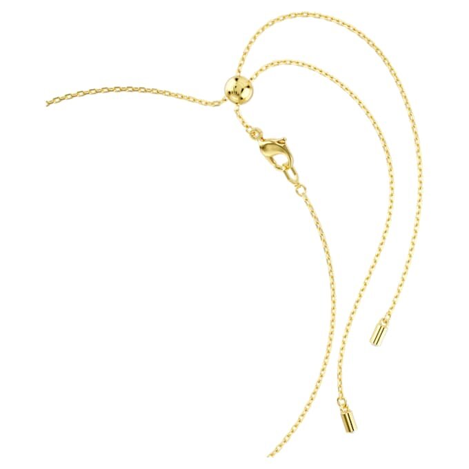 Naszyjnik typu choker Symbolica z kryształowymi perłami, księżycem, symbolem Infinity, koniczyną, symbolem „złego oka” i podkową, niebieski, w kolorze złotym Naszyjnik typu choker Symbolica z kryształowymi perłami, księżycem, symbolem Infinity, koniczyną, symbolem „złego oka” i podkową, niebieski, w kolorze złotym